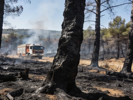 В Арагоне за сутки сгорело 400 гектаров леса из-за нового пожара RUSSPAIN