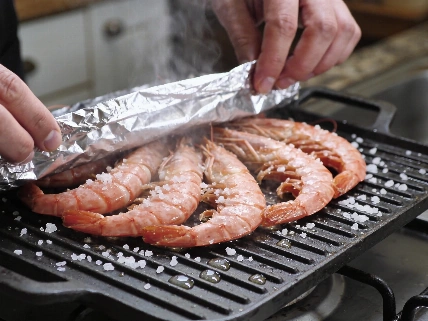 Как приготовить сочные gambas a la plancha по методу Дани Гарсии RUSSPAIN