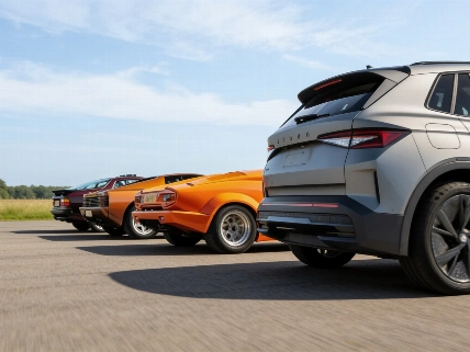 Skoda Elroq RS обошёл Lamborghini и Ferrari в гонке ускорения RUSSPAIN