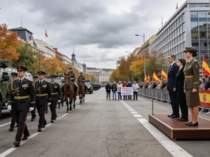 Военный парад в Мадриде разжигает споры о колониальном прошлом Испании RUSSPAIN.RU