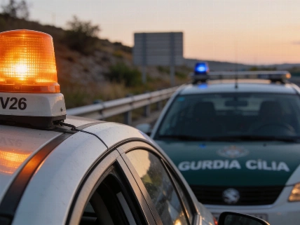 Guardia Civil не сможет реагировать на все сигналы V16 на трассах RUSSPAIN