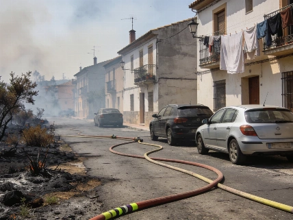 Пожар в Гвадалахаре: деревня Муриэль опустела после эвакуации RUSSPAIN