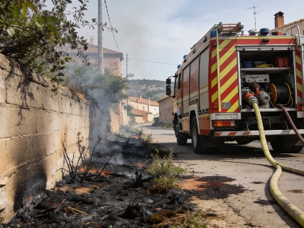 Пожар в Калаторао: погиб сотрудник пожарной службы Сарагосы RUSSPAIN.RU