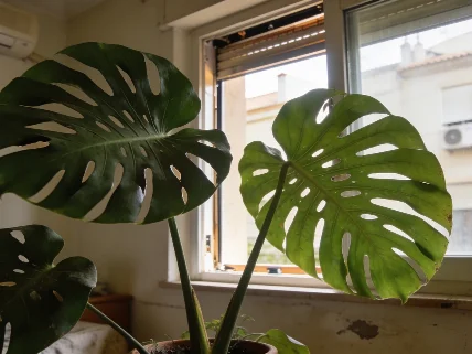 Monstera Deliciosa признана самой эффективной комнатной растением для жары RUSSPAIN.RU