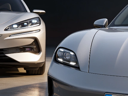 Denza Z9GT против Porsche Taycan: кто выигрывает в премиум-электросегменте RUSSPAIN