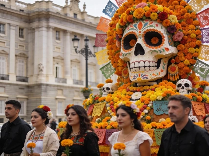 Парад Día de Muertos соберет в центре Мадрида более 500 участников RUSSPAIN.RU