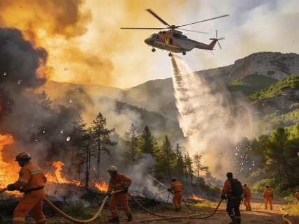Пожар в Sierra de Espadán взяли под контроль RUSSPAIN