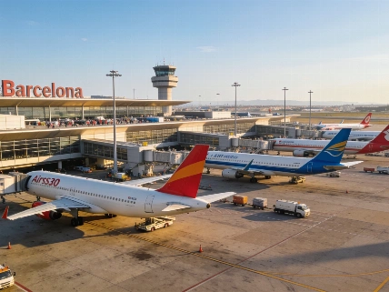 Аэропорт Барселоны побил июльский рекорд по числу пассажиров RUSSPAIN