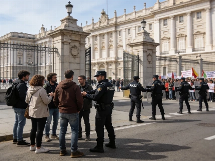 Протест учителей задержал Айусо в здании на 72 минуты RUSSPAIN.RU