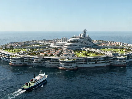 Freedom Ship: мегаполис на воде для 80 000 человек и кругосветка за два года RUSSPAIN.RU