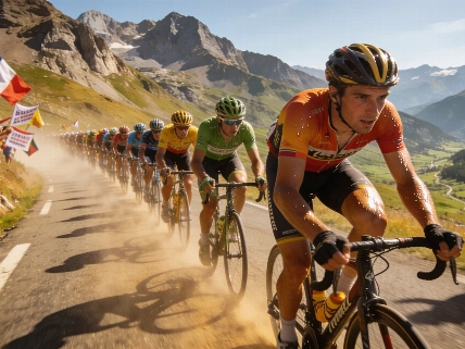 Горный этап Tour de Francia 2026: битва фаворитов на подъёме к Gavarnie-Gèdre RUSSPAIN.RU