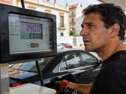 Заправка в Малаге бьет по кошельку водителей RUSSPAIN.RU