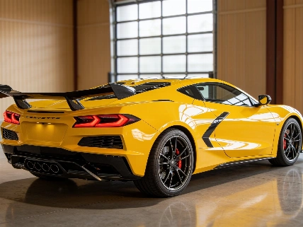 Chevrolet Corvette ZR1 оказался слишком мощным для собственной краски RUSSPAIN