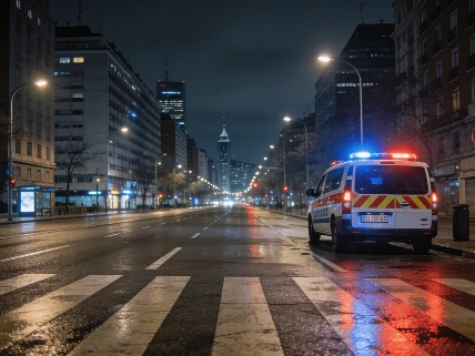 Пожилой мужчина погиб под колесами на авениде де Америка в Мадриде RUSSPAIN.RU