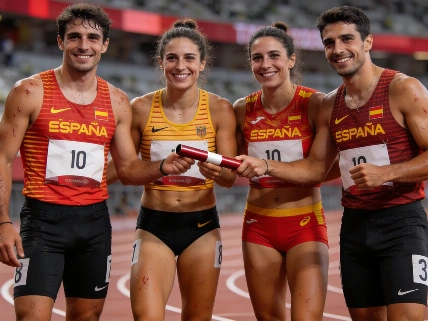 Испания завершила чемпионат Европы с рекордом и бронзой в эстафете RUSSPAIN