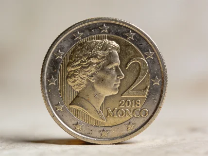 Монета в 2 евро из Монако продается за тысячу евро RUSSPAIN.RU