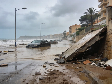 Ливни на Коста Дорада: 11 пострадавших и спор о защите от воды RUSSPAIN