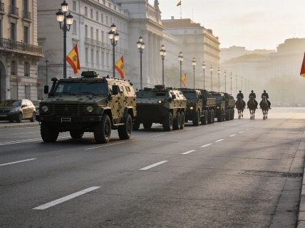 Военный парад в Мадриде выведет на улицы тысячи военных и авиацию RUSSPAIN.RU