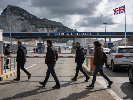 Граница между Испанией и Гибралтаром официально исчезла после Brexit RUSSPAIN