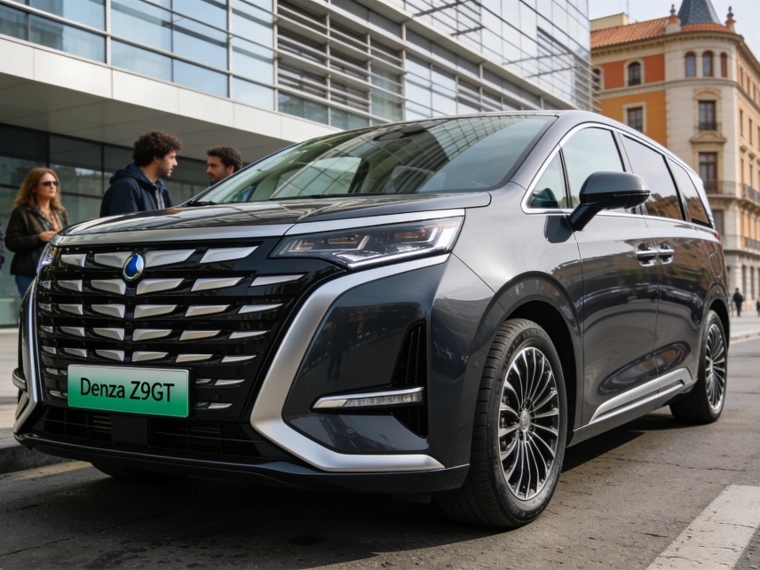 BYD выводит Denza Z9GT на рынок Испании: 1 156 л.с. и зарядка за минуты RUSSPAIN