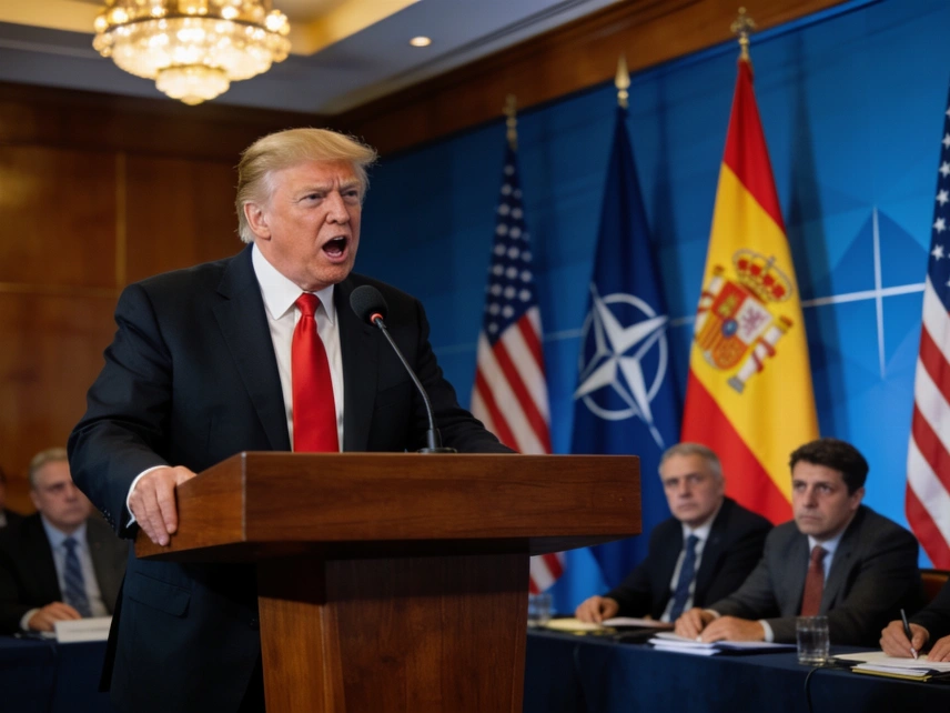 Трамп объявил о прекращении торговли с Испанией из-за спора по НАТО RUSSPAIN