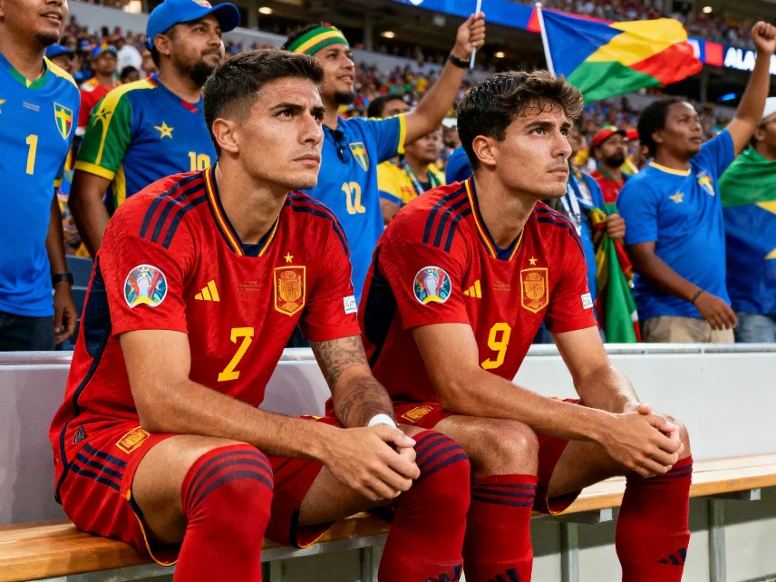В Атланте сборная Испании оставила двух ключевых игроков на скамейке RUSSPAIN