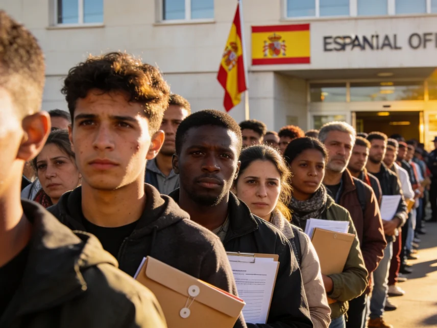 Власти фиксируют наплыв заявлений на разрешение на работу и проживание RUSSPAIN