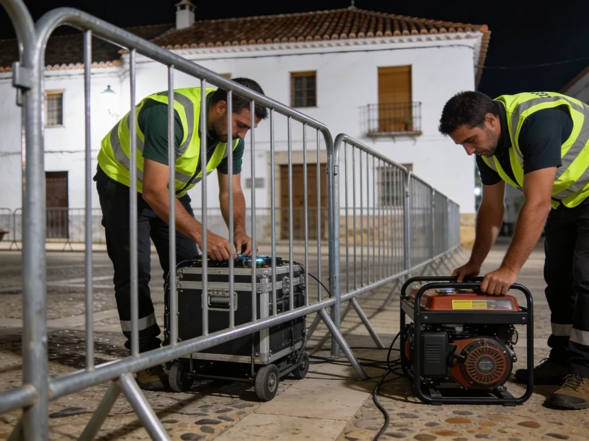 В Фуэнтес-де-Леон изменили время запуска пиротехники из-за риска пожара RUSSPAIN