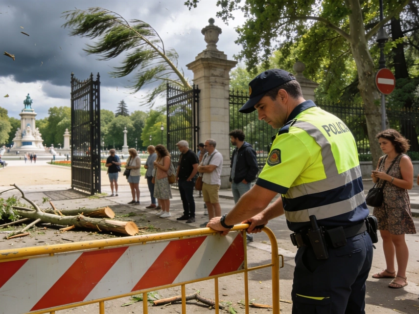 В Мадриде закрывают шесть парков из-за сильного ветра RUSSPAIN