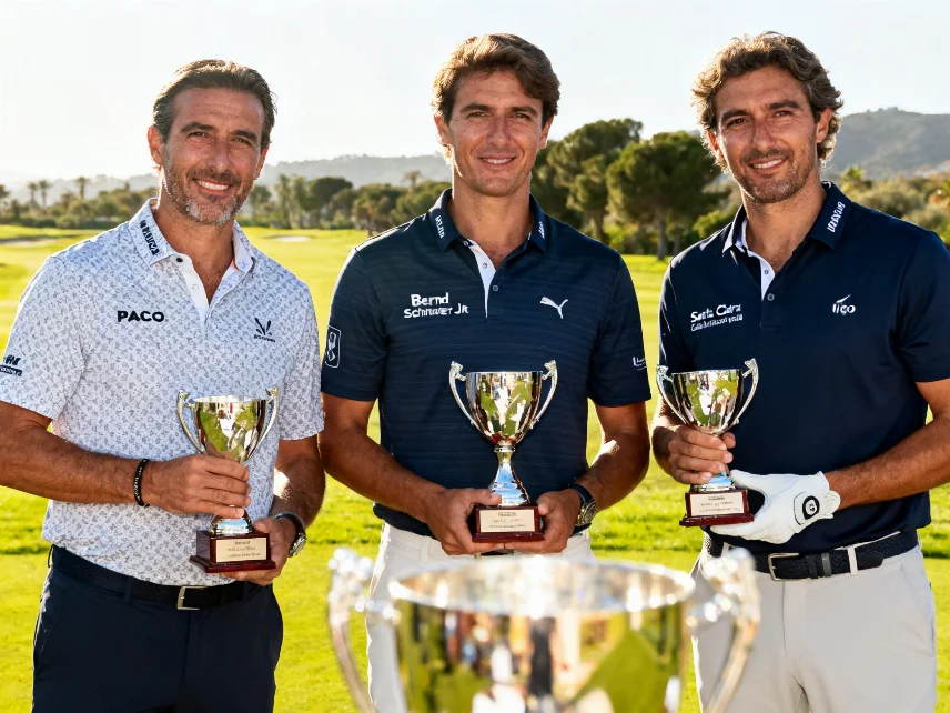 На поле Santa Clara Golf прошла напряжённая борьба между спортсменами и звёздами RUSSPAIN