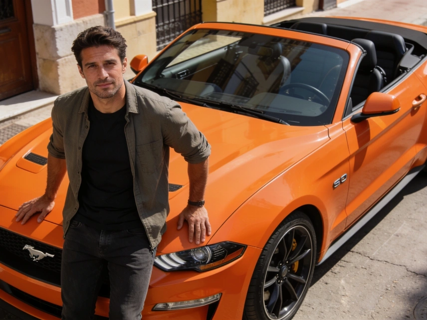 Jordi Wild показал свой новый Ford Mustang накануне отпуска RUSSPAIN