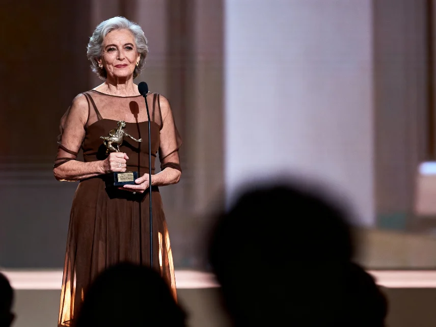Премия за карьеру и неожиданный образ ведущей на Influencers Awards в столице RUSSPAIN