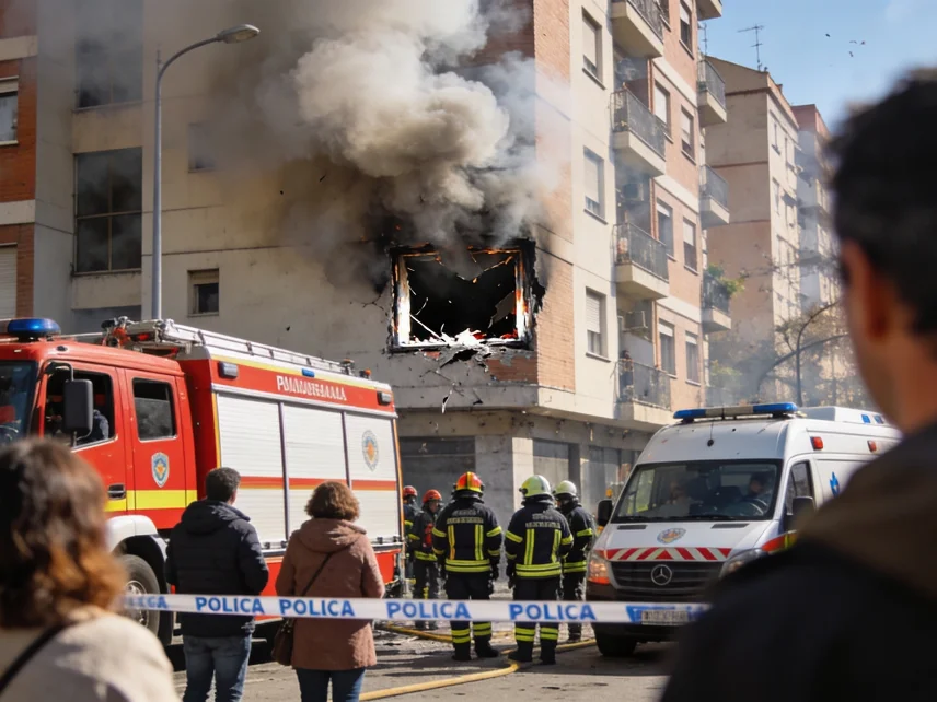 В Малаге после взрыва в ресторане Mesón Morisco эвакуировали жильцов и оцепили площадь RUSSPAIN