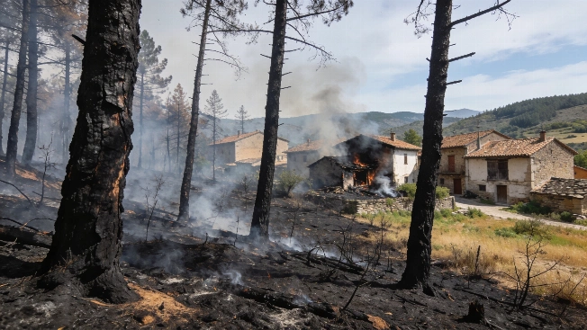 Пожар в Vall d’Uixó: 10 тысяч эвакуированных и 10 тысяч гектаров выгоревших лесов RUSSPAIN