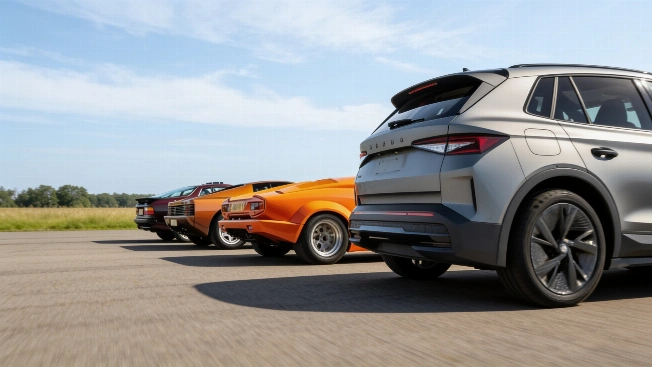 Skoda Elroq RS обошёл Lamborghini и Ferrari в гонке ускорения RUSSPAIN