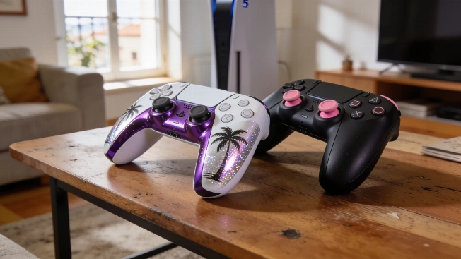 Sony и Rockstar показали лимитированные геймпады GTA 6 для PS5 RUSSPAIN.RU
