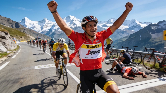 Carapaz выигрывает этап на Alpe d´Huez и берет майку горного лидера RUSSPAIN
