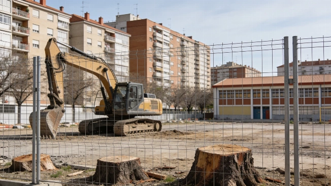 Суд притормозил стройку мусорного парка у школ Мадрида RUSSPAIN.RU