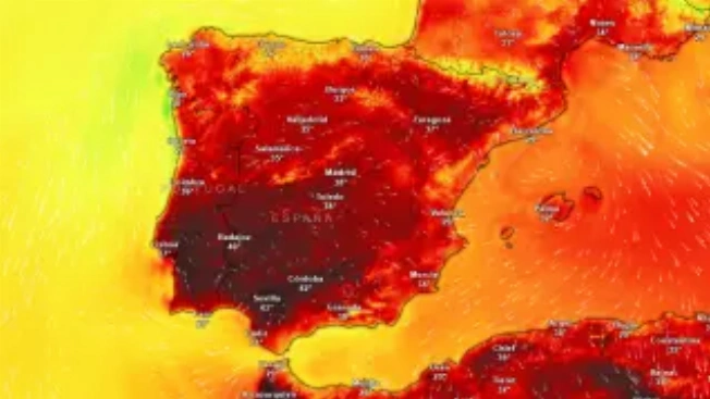 Сахарская пыль накрыла Испанию: дышать стало опасно RUSSPAIN.RU