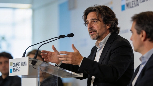 Javier Milei arremete contra Pedro Sánchez en Madrid RUSSPAIN.RU