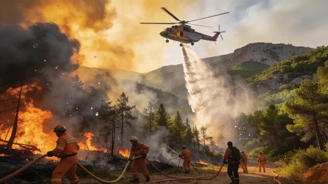 Пожар в Sierra de Espadán взяли под контроль RUSSPAIN