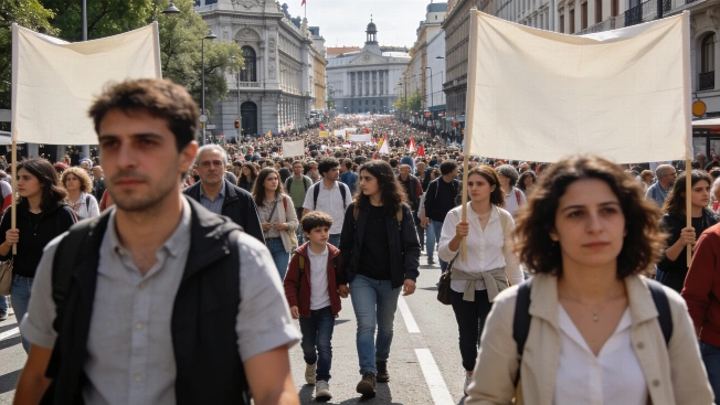 В Мадриде 70000 человек вышли против роста цен на аренду RUSSPAIN.RU