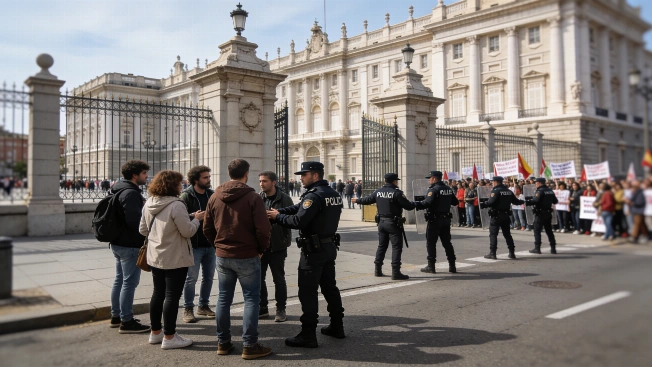 Протест учителей задержал Айусо в здании на 72 минуты RUSSPAIN.RU