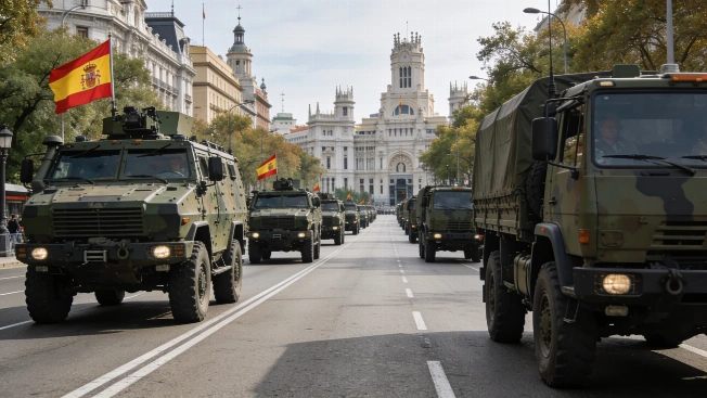 Военный парад в Мадриде перекрыл центр и собрал элиту RUSSPAIN.RU