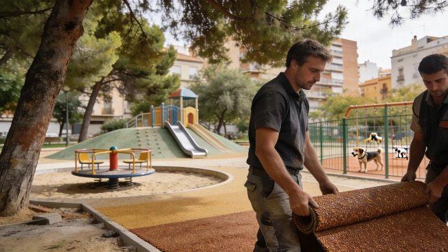 В València обновят парк с доступной площадкой и зоной для собак RUSSPAIN.RU