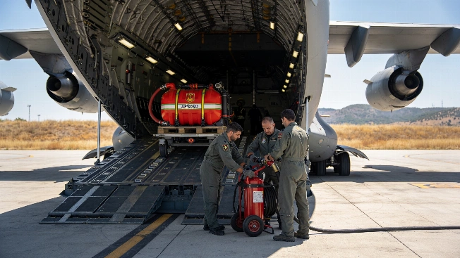 Airbus A400M: новый гигант для тушения пожаров ждет разрешения в Испании RUSSPAIN