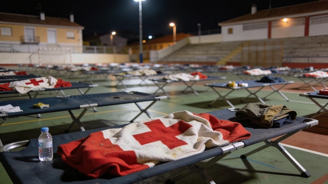 Жители Авилы проводят ночь в спортзале из-за лесного пожара RUSSPAIN