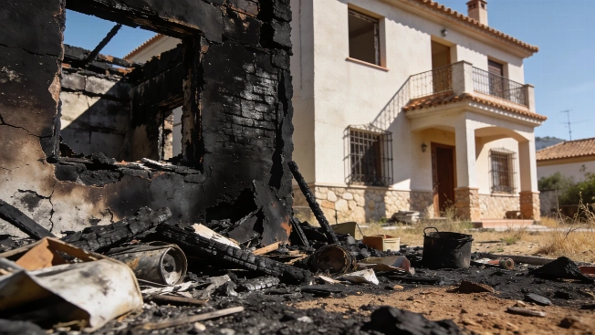Последствия лесных пожаров: эвакуация и разрушения в регионах Испании RUSSPAIN