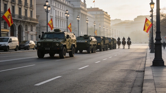 Военный парад в Мадриде выведет на улицы бронемашины и политиков RUSSPAIN.RU