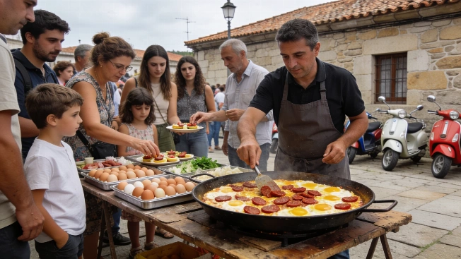 В Галисии раздадут сотни бесплатных тапас с яйцом и чорисо RUSSPAIN.RU